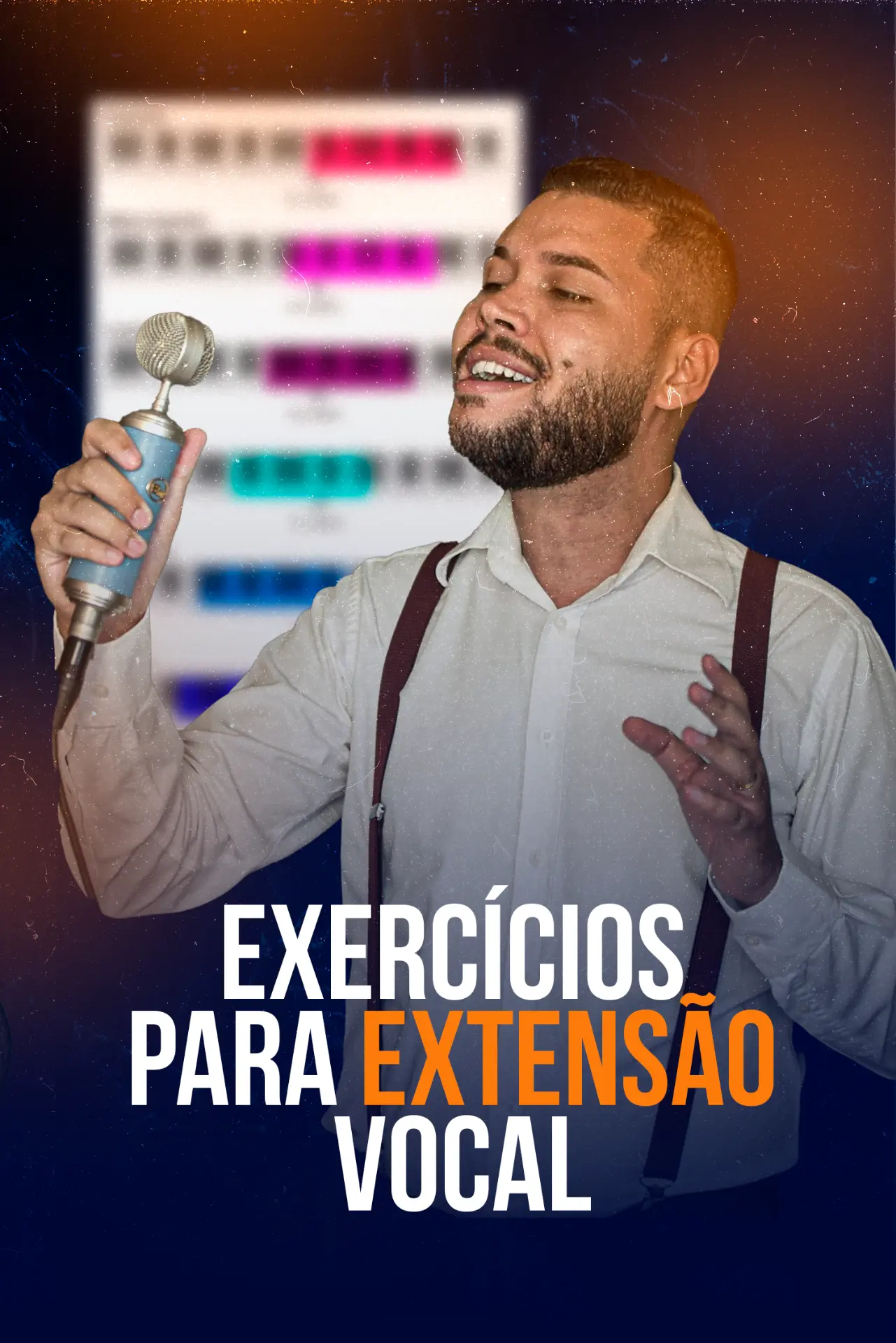 Arte oficial do AVEX referente ao Módulo 03 — Registros vocais