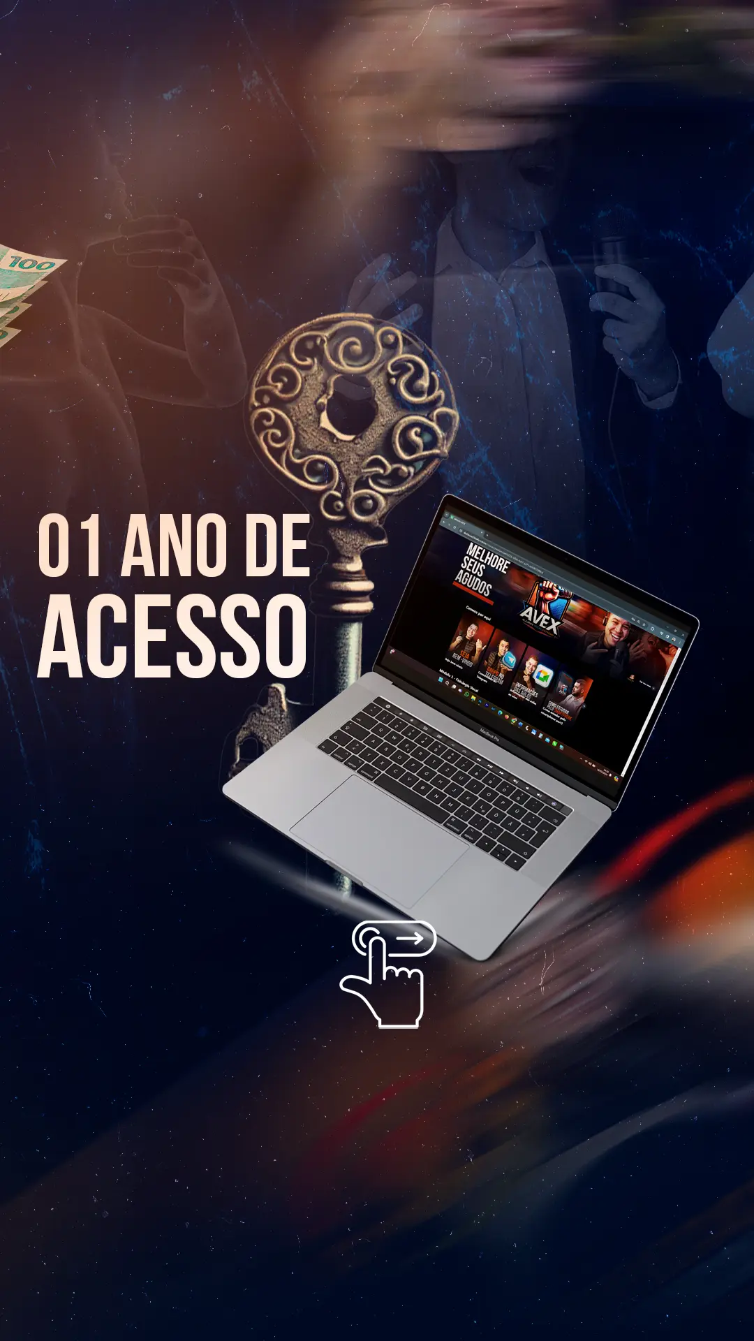 01 ano de acesso à plataforma do treinamento AVEX